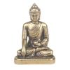 Brass Medicine Desktop Ornament Copper Sculpture Religious Worship God Statue Craft Pocket Buddha Old Coppe