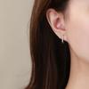 Geometric Hook Earrings Exquisite Geometric Minimalist Style Gentle Earrings