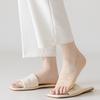 Vorfußpolster für Damen High Heels Halbe Einlegesohlen Rutschfest Fußpflege Zehensocken Sommer Dünn Unsichtbare No-Show-Socken Socken-Slipper