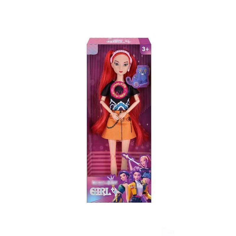 Kpop Hunter Girls Pvc Action Figure With Realistic Design For Collectors And Fans