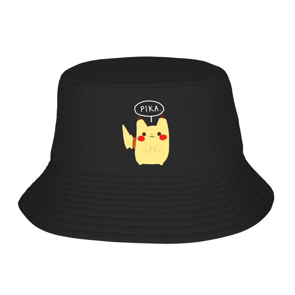 Trendy Ghost Pokemon Bucket Hat Women Lightweight Outdoor Sport  Fishing Cap Beach Hatwear