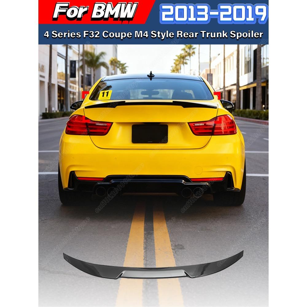 For BMW 4 Series F32 2 Door Coupe 2013 2014 2015 2016 2017 2018 2019 Car Trunk M4 Style Rear Spoiler Wing Body Modification Kit