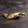 Brass Devil Fish Small Ornament Creative Crafts Home Decoration Turtle Ornament Ocean Animal Tea Pet Desk Decor Figurines Decor