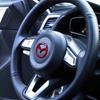 1pcs Car Steering Wheel Emblem Logo Auto Decorative Styling For Mazda Speed MS 3 5 6 Axela Atenza CX-3 CX-4 CX-5 CX-8 CX-7 MS MP