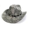 Men'S And Women'S New Peach Top Western Cowboy Hat European And American Style Jazz Hat Big Edge Top Hat