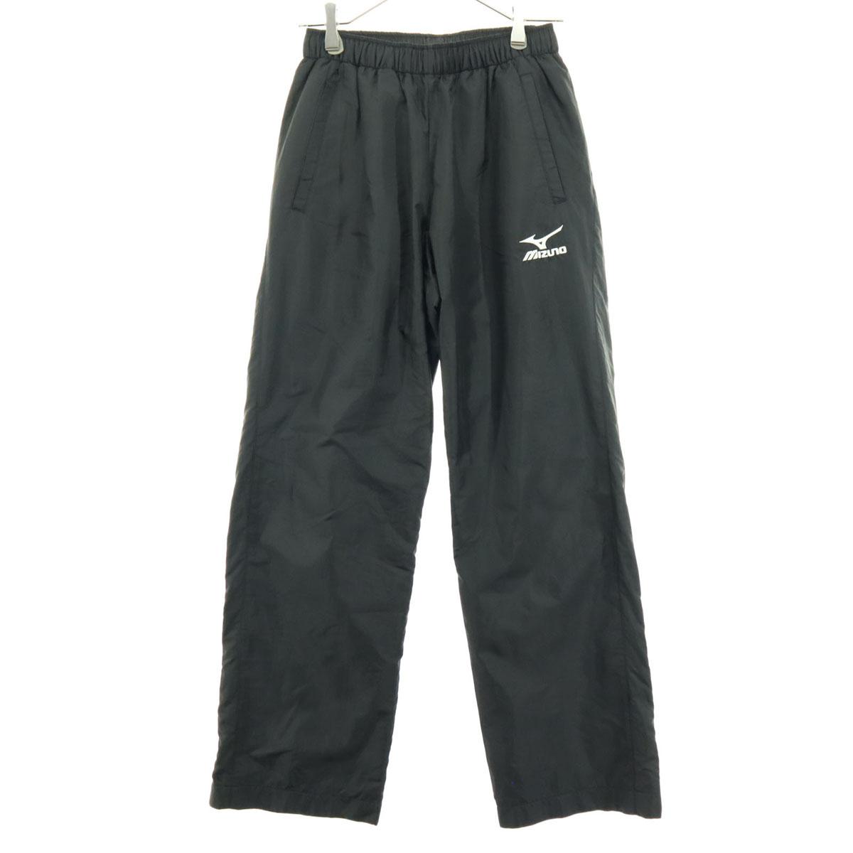 

Косметические товары Логотип Mizuno Ветрозащитные брюки M черный Низ на молнии Женские Б/у