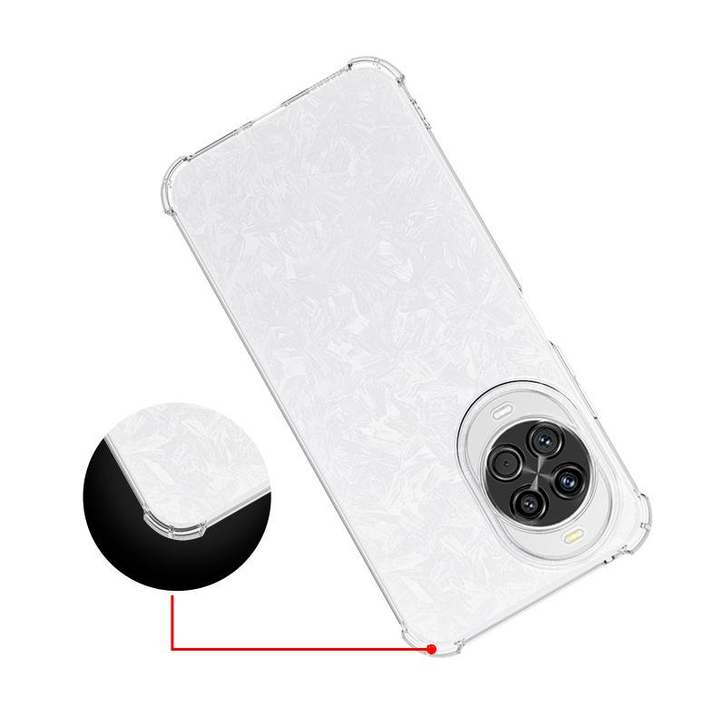 Applicable to Huawei, enjoy 90 ProMax mobile phone case four corners anti-drop Maimang 40 transparent tpu airbag protective cover