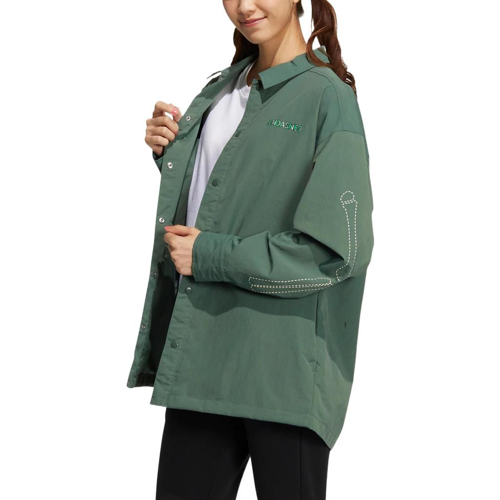 Adidas Neo X SESAME STREET Jackets Unisex Army Green Lapel Moderate Other HR8265