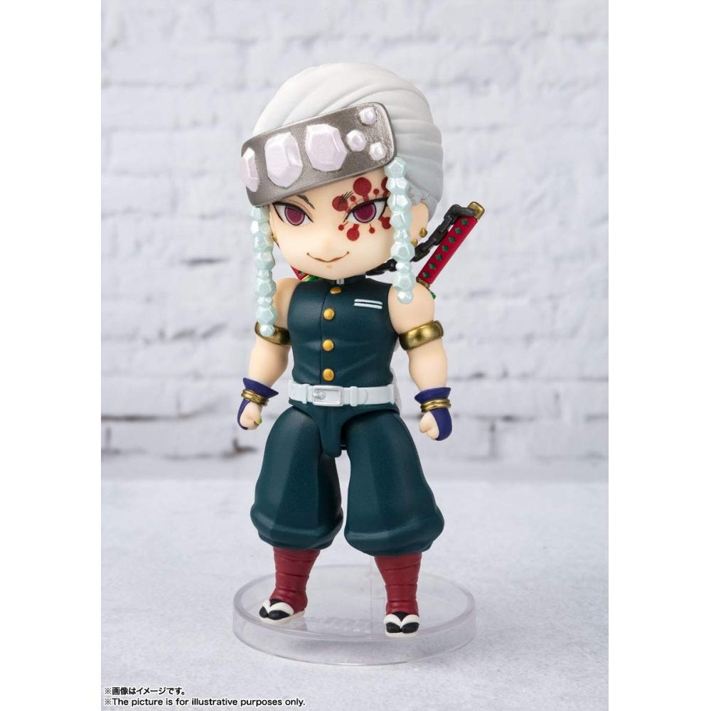 Figuarts Mini Demon Slayer: Kimetsu No Yaiba Usu Tengen Approximately 100mm PVCABS Painted Movable Figure BAS60829