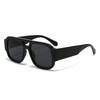  Fashion Women Double Bridges Square Sunglasses Candy Color Retro Wide Legs Men Sun Glasses Shades UV400