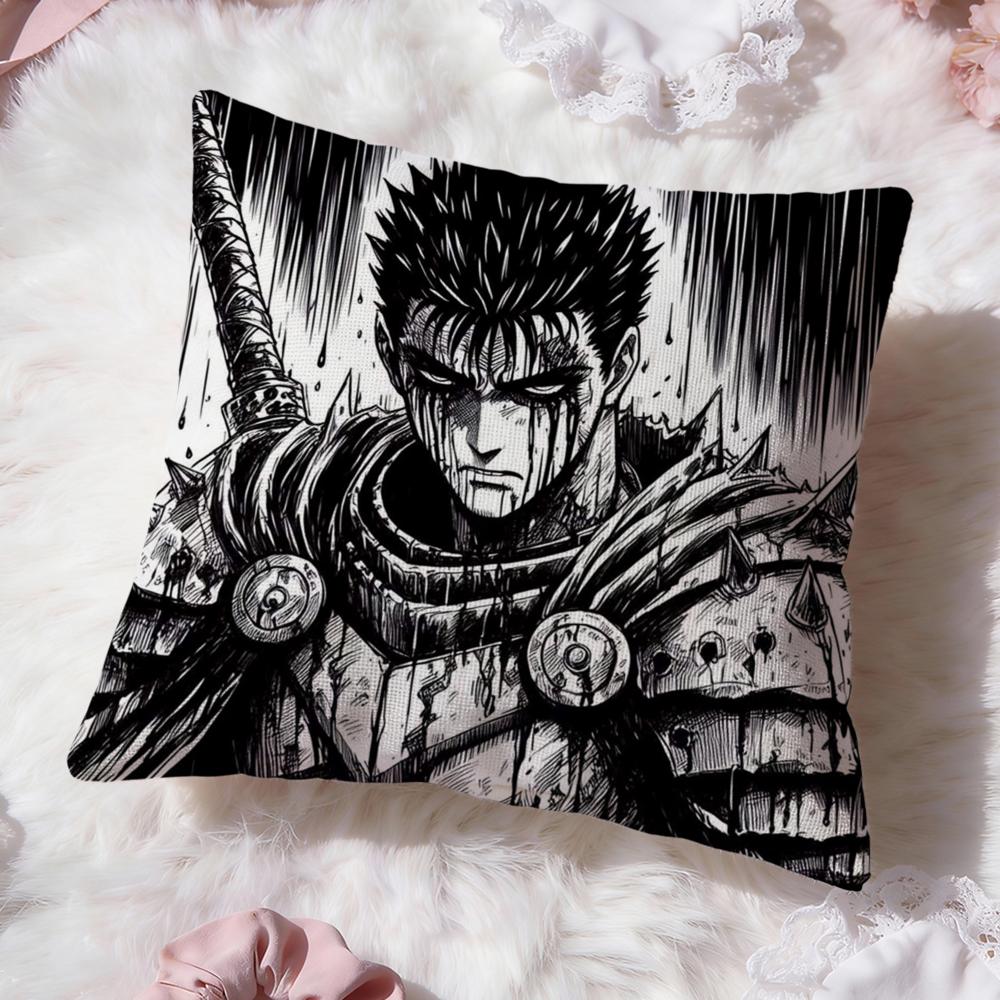 Cool B-BerserkS Cushion Cover Premium Comfort Reversible Pillow Cove -Two in One Design for Any Room & Car Interior