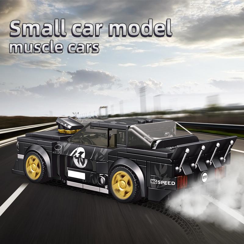 MOULD KING 27024 Techniczne klocki do budowy samochodów sportowych Superszybki model samochodu z pudełkiem ekspozycyjnym Zabawki konstrukcyjne dla chłopców Prezenty