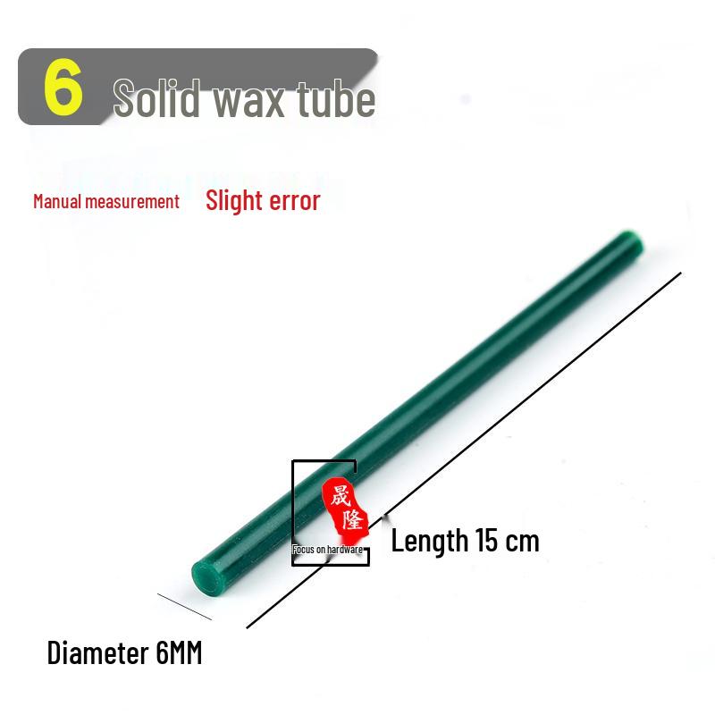 Wax Tube for Jewelry Design and Casting: Carving Wax for Lost-Wax Method and Mold Production