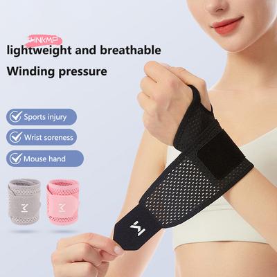 Unisex Breathable Wrist Support Brace Adjustable Pressurized Joint Pain & Sprain Prevention Wrist Protectors for Tendon Sheaths