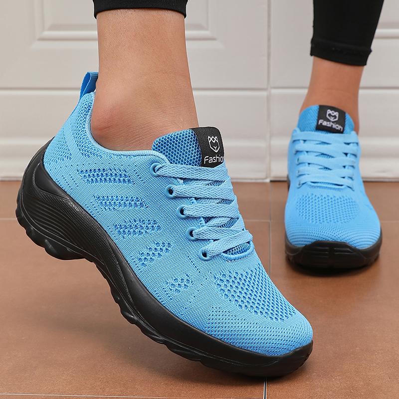 

Women S Shoes Shock Absorbing Soft Sole Aerobic Running Shoes Summer Mesh Breathable Sports Lightweight Women S Running Shoes 36