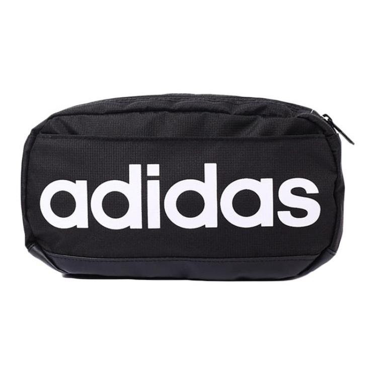 Adidas Polyester Fanny Pack Unisex Black One Size чёрный