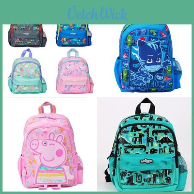 Smiggle Kinder Tierrucksack Für Vorschulkinder Jungen Mädchen Mit Strapazierfähigem Canvas-Design Spezielle Charaktere Enthalten