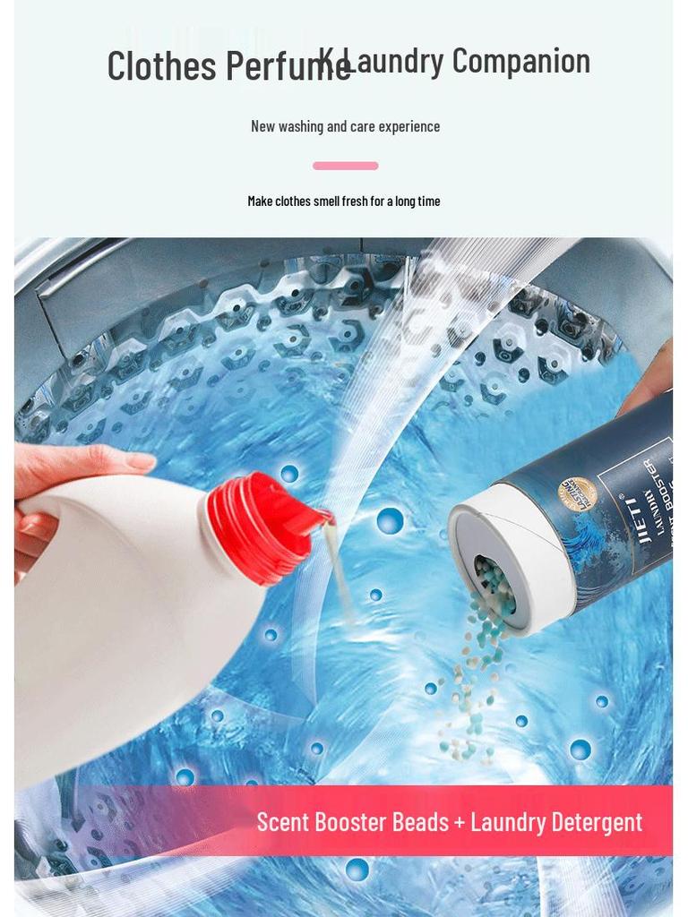 Eco-Friendly Laundry Scent Booster with Designer Perfume, 220g – High Fragrance Content Softener & Detergent Enhancer