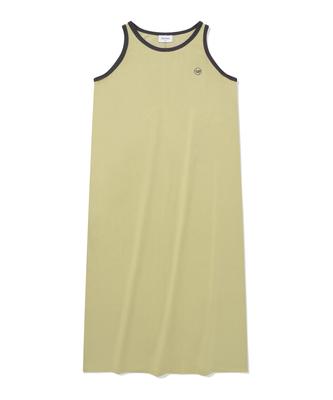 Covernat Woman Sleeveless Dress Olive