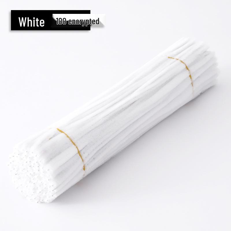 8MM Dense Fluff Pipe Cleaners: High-End Handmade DIY Art Supplies Kit for Crafting