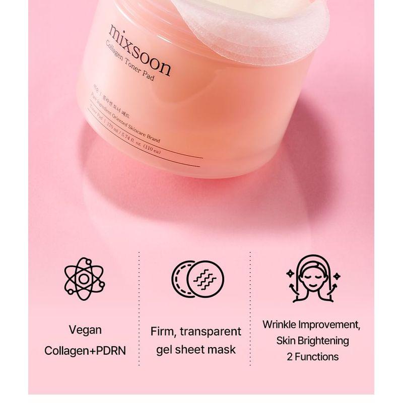 mixsoon - Collagen Toner Pad