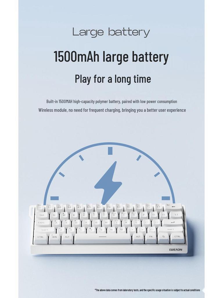 Qianxingzhe F61/F68 Portable Bluetooth Mechanical-Feel Wireless Keyboard