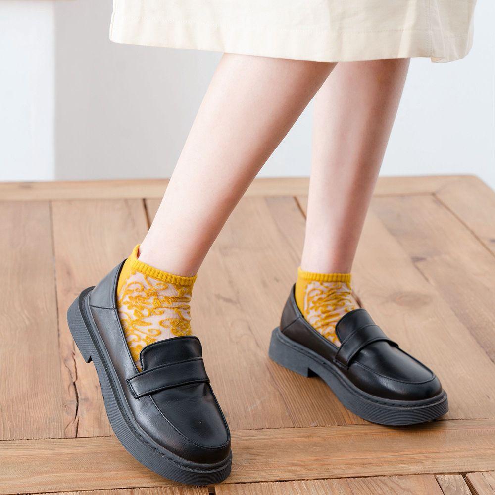 Low Tube Fashion Ankle Socks Glass Silk Lace Sock Slippers Boat Socks Flower Socks Short Hosiery