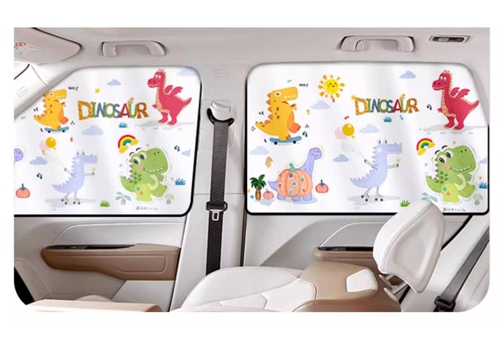 Children's Car Sunshade Curtains for Rear Windows