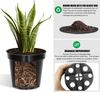 4/5/6inch Nursery Pots with Drainage Hole Thickened Plants Nursery Seeding Cup Grow Box Seed Starter Pot Garden Potted Container