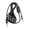 Replacement Nylons Braideds Gaming Headsets Sound Cable for GProX G433 G233 with Inline Controls