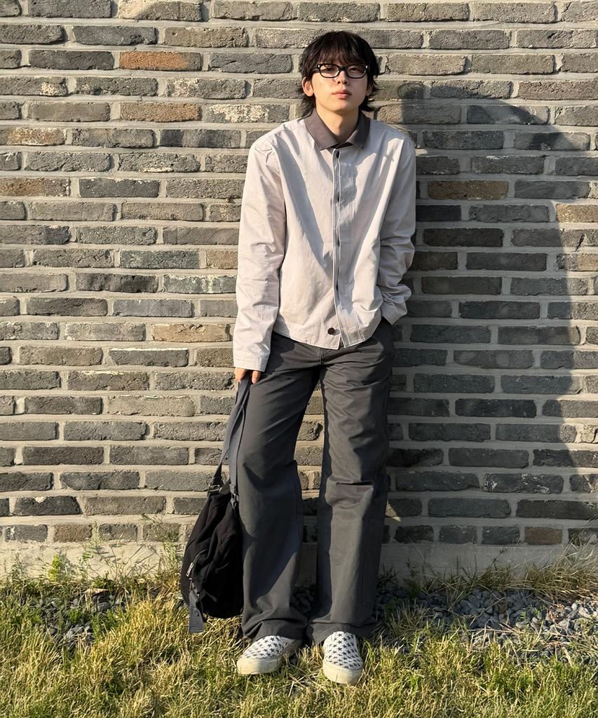 Misekiseoulmaen Utility Straight Pants Charcoal