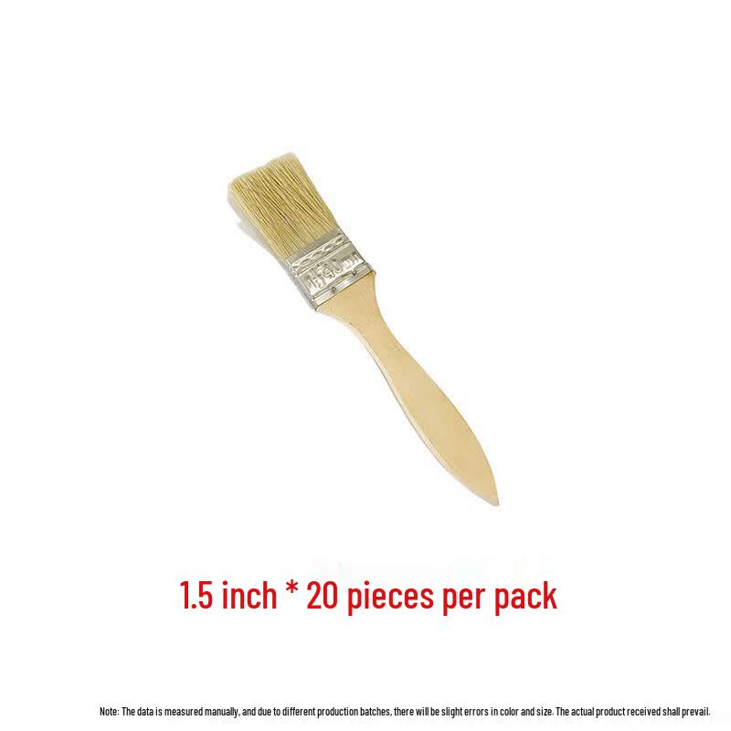 Industrial Wooden Handle Hog Bristle Paint Brush