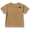 The North Face Short Sleeve Pocket Unisex UV Organic Kelp Size 80 Tee, Baby, Protection, Cotton, Tan,
