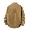 MARK FAIRWHALE Men's Embroidered Cotton Long Sleeve Shirt