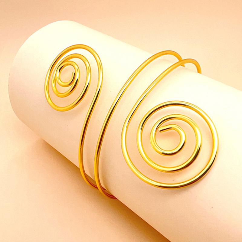 Bohemian Egypt Bar Curve Geo Open Upper Arm Cuff Armlet Armband Bangle Wedding Viking Bracelet Gift Fashion Jewelry Pulseiras
