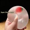 Maltose Mochi Strawberry Squishy Balls Anti Stress Sensory Squeeze Toy Soft Slow Rebound Relief Decompression Toy Gift For Adhd
