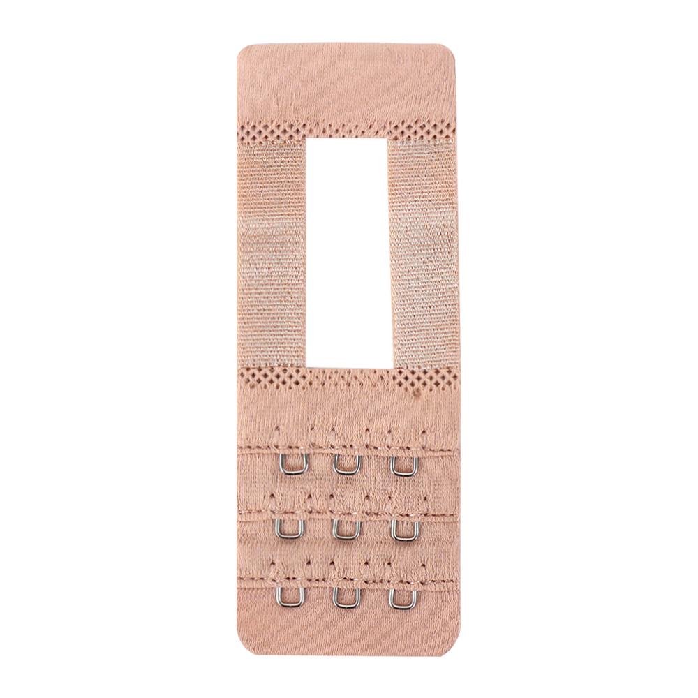 3Pcs Nylon Extenders Buckle Extension for Women Girl 3 Row 3 Hooks Bra Strap Extender Lengthen Tool Hook Intimates Accessoies