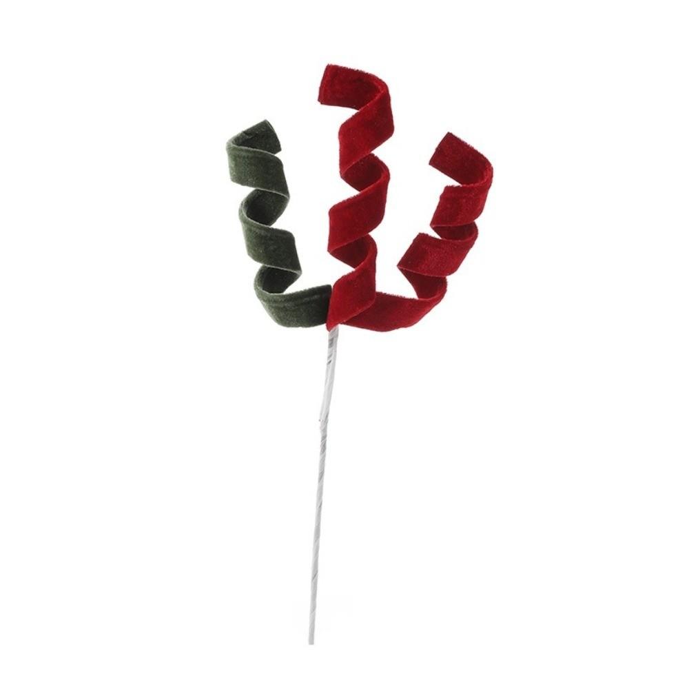 Flannel Christmas Decorations Simulated Flower Arrangement Christmas Flowers Christmas Tree Cuttings Decoration