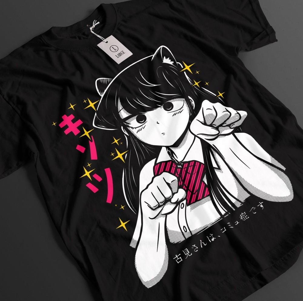 Komi Can't Communicate Shirt Komi Tshirt Tadano T-Shirt Najimi Waifu Anime Tee