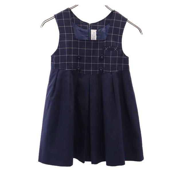 Givenchy No Sleeve One Piece Navy System Back Zip Kid's Used