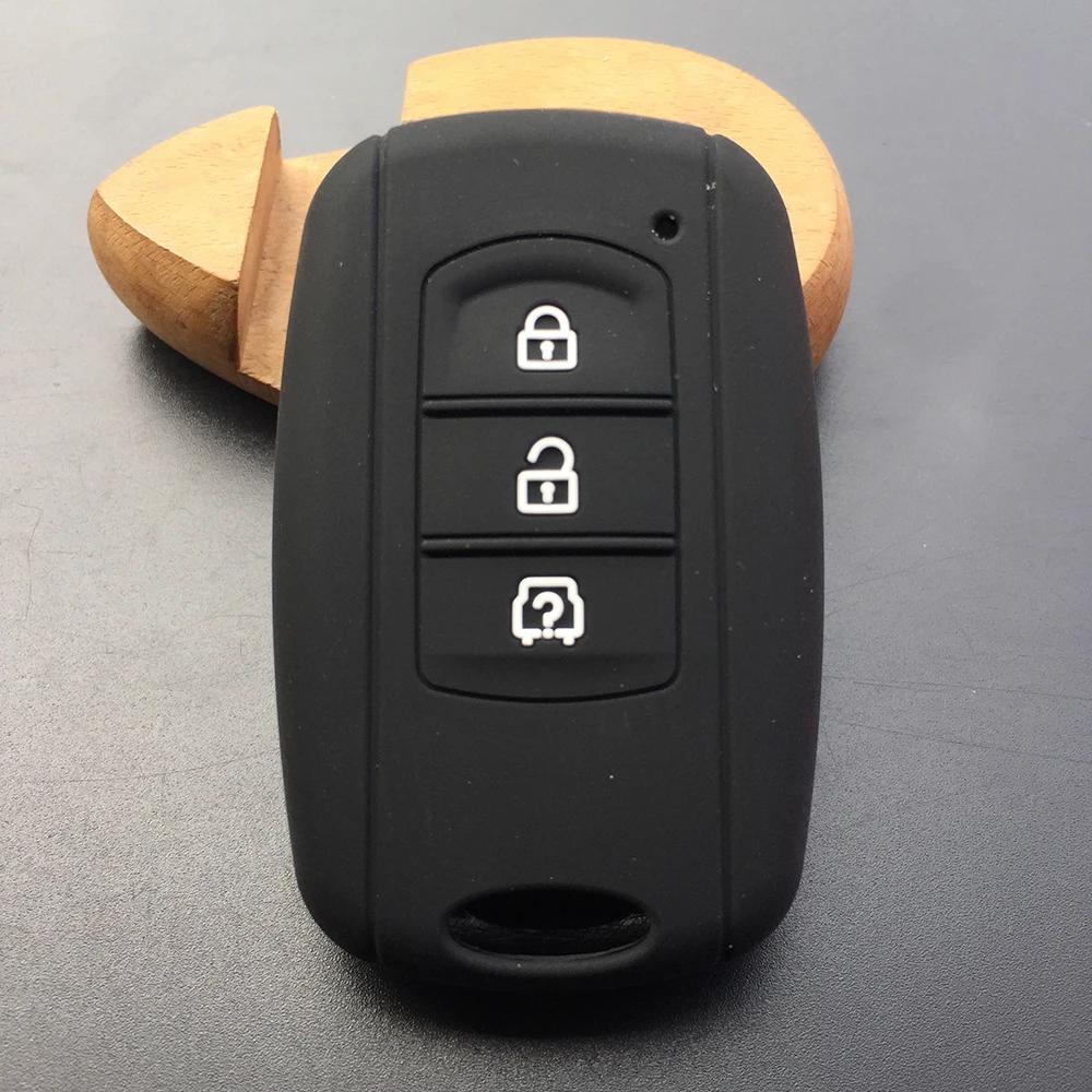 Silicone Remote Key Protector Skin Cover Case Shell for Dongfeng DFM DFSK Glory 580 F507 S30 H30 AX7 Car Products Accessories