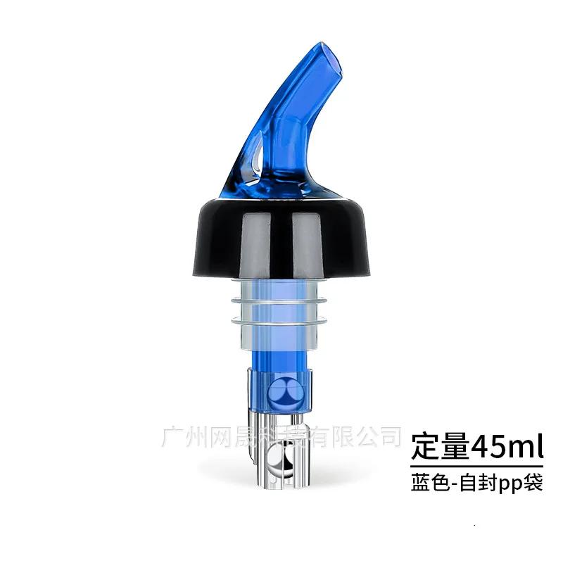 30/45ml Stainless Steel Rolling Bead Quantitative Wine Pourer Wine Stopper Bollte Plug Controllable Dispenser Bar Accessories