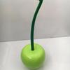 Creative Shape Household Cherry Toilet Brush Plastic Toilet Cleaning Brush Toilet Brush Plastic Necessities Seal Design Handle