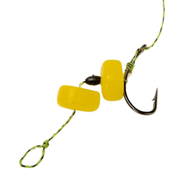 Montură Europeană pentru Pescuitul la Crap cu Aruncare Lungă, cu Momeală Fixă și Fir cu Plumb de Fund