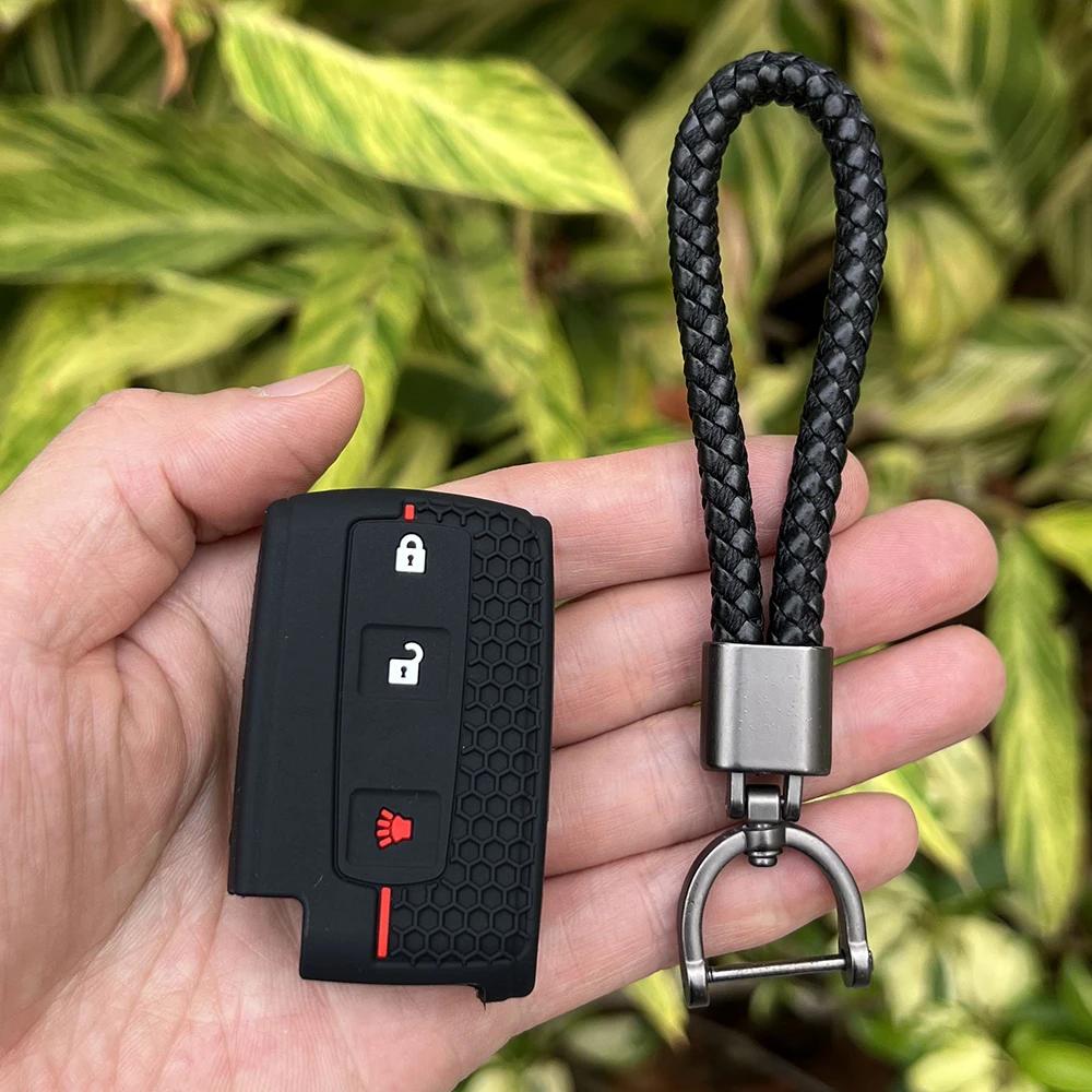 Silicone Car Key Case Holder Shell Soft Remote Cover Protector for TOYOTA Corolla Verso 2004 2006 2007 Prius Gen 20 2005 2008