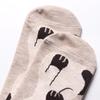 Spring/Summer Women's Cotton Ankle Socks - Japanese Style with Cartoon Animals