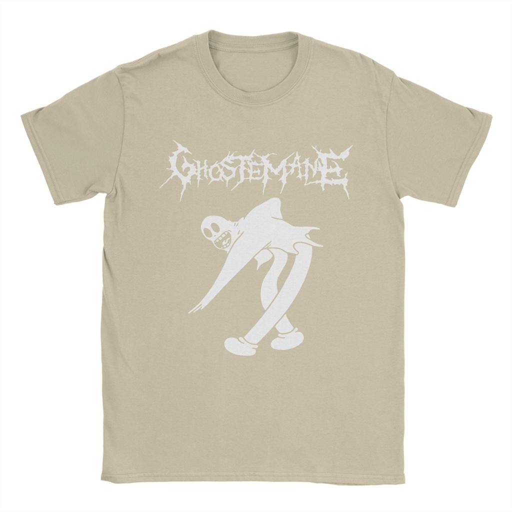 Vintage T-Shirt Sommer Trap Metal Ghoste Unisex Hip Hop T-Shirts Baumwolle T-Shirt für Unisex Y2K Lässiges Print Kurzarm Oberteil T-Shirts