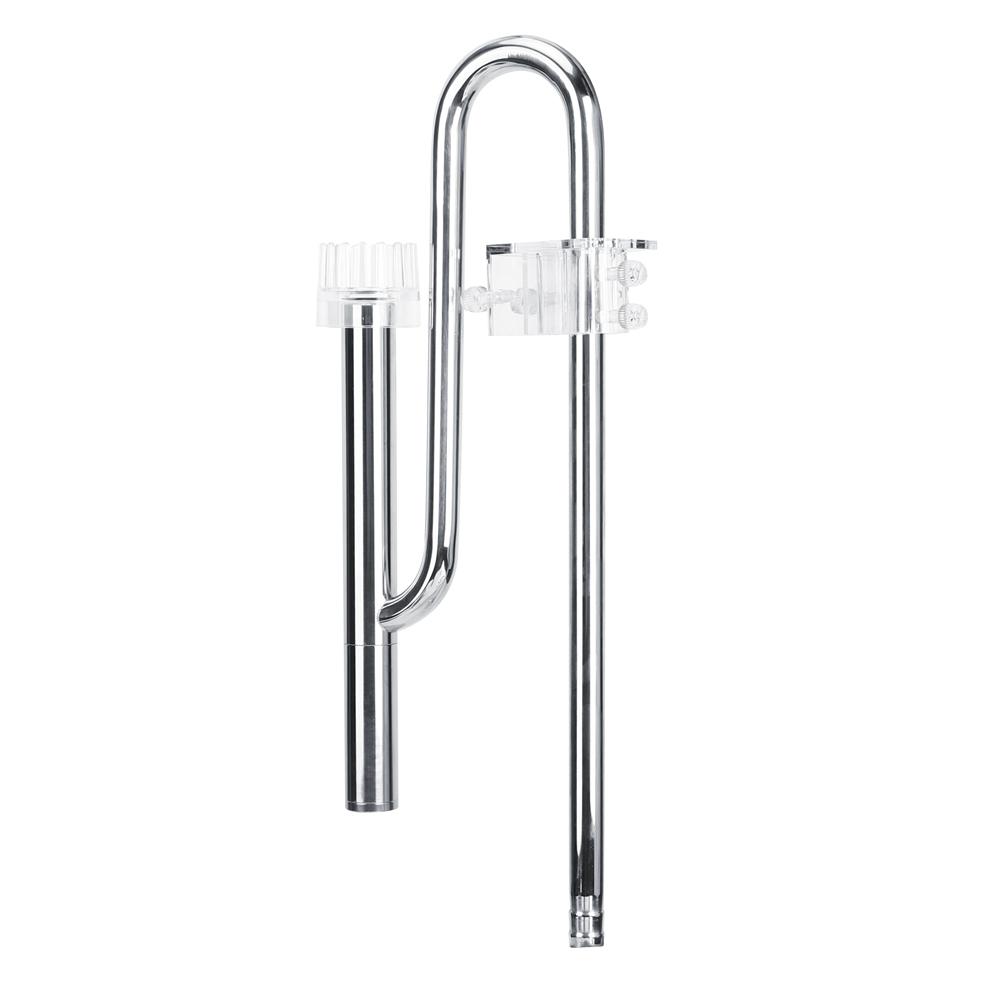 Stainless Steel Aquarium Plant In Out Oil film Skimmer Filter Pipe(12Celsius16 mm)