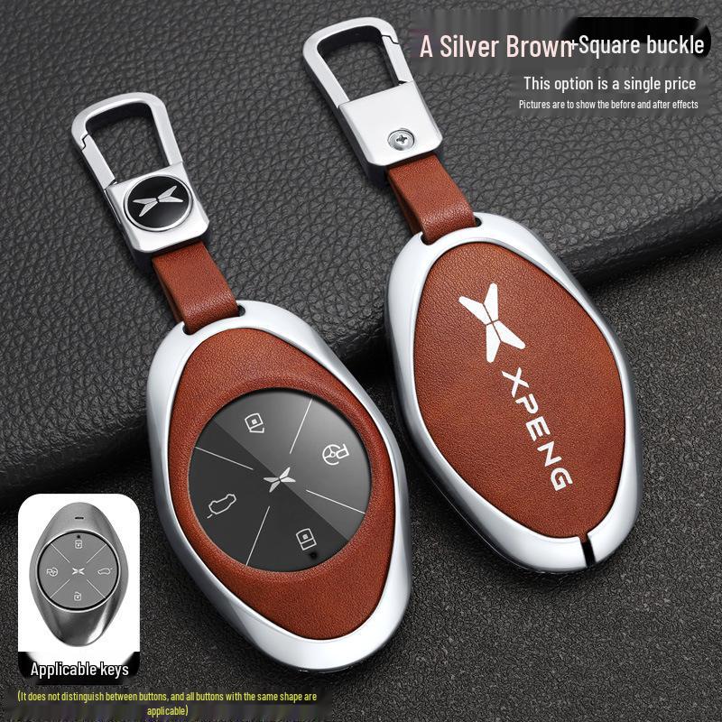 Xiaopeng P7 & G3 Schlüsselhülle: Neues Metallschlüsselgehäuse und Schnalle für 2021-2022 Modelle