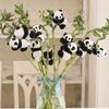 Ornament Home Decoration Curtain Clamp Stuffed Doll Plush Animal Toys Mini Hugging Panda Clip